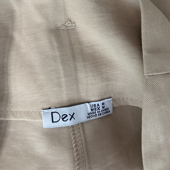 NWT DEX linen feel pants - Picture 6 of 7